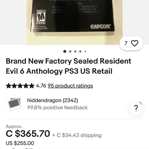 PS3 Resident Evil 6 Anthology ✨NIB✨ - Picture 10 of 10